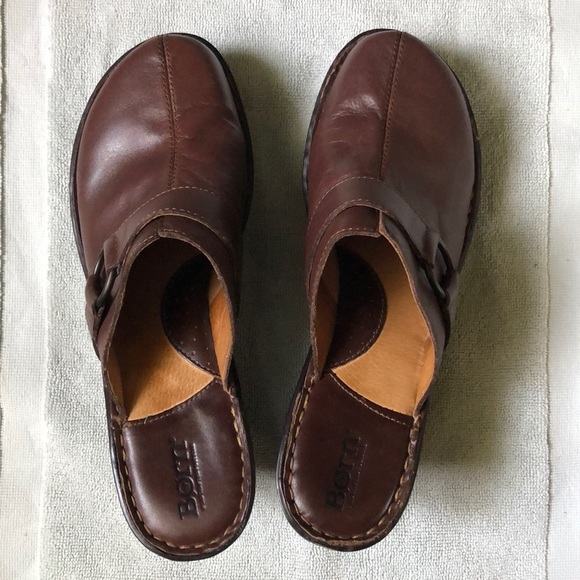 Born Leather Clogs - Picture 4 of 7